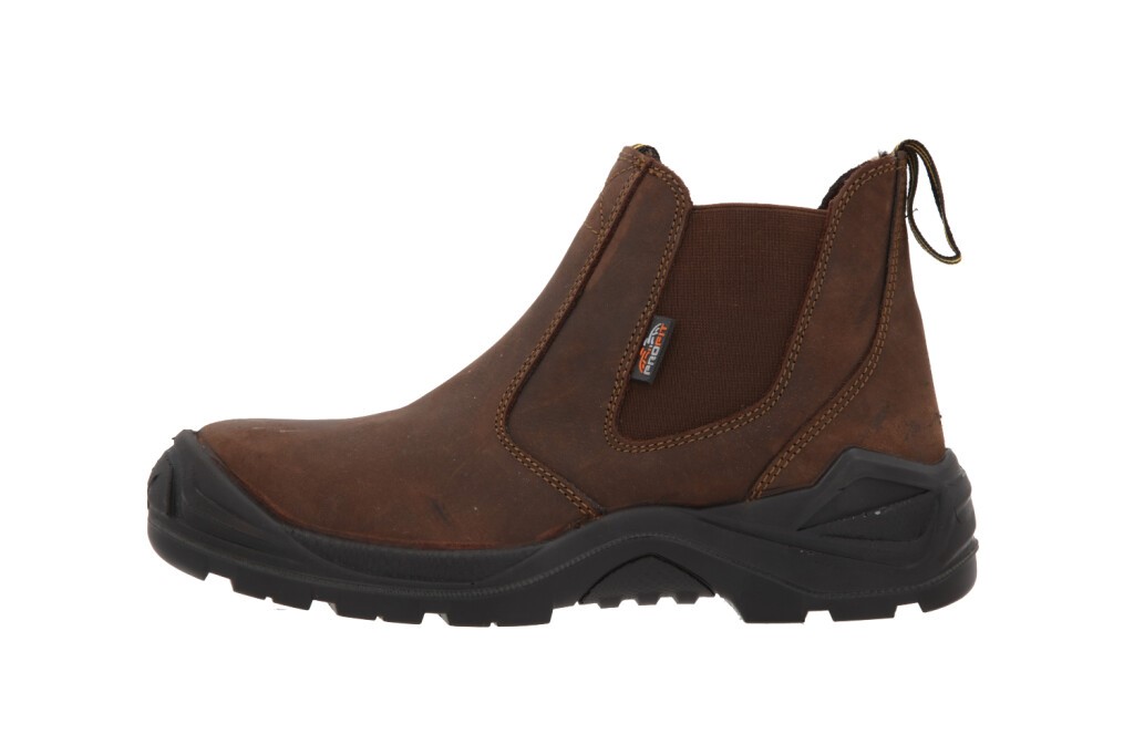 ASSASSIN BROWN SLIP-ON CHELSEA BOOT