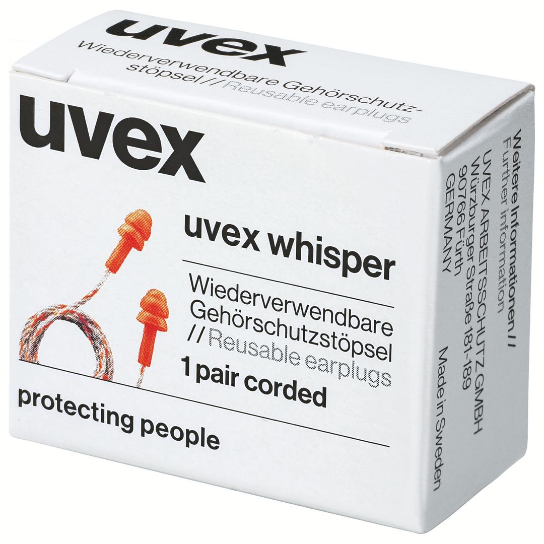 Uvex whisper earplugs 